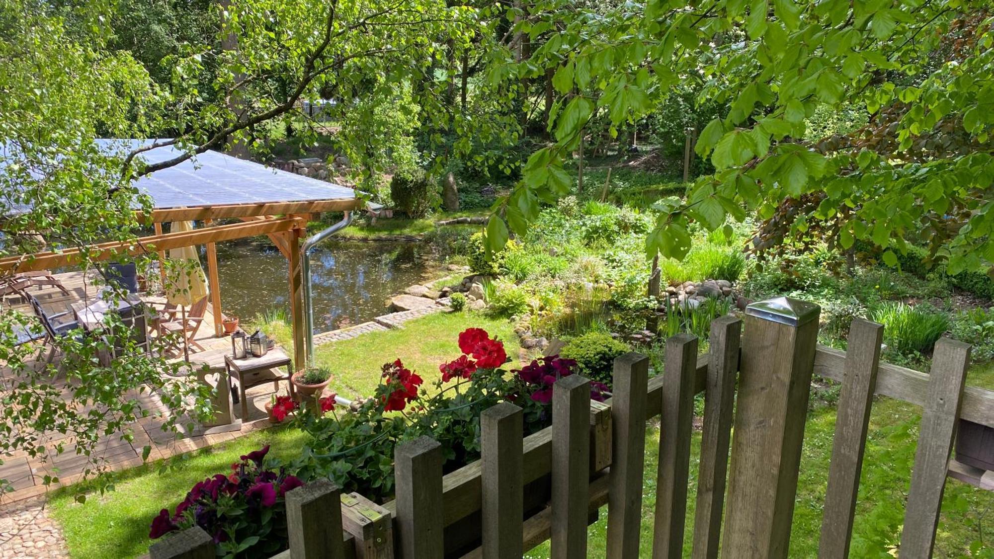 Hof Rahlf Im Naturpark Aukrug Hennstedt  Esterno foto